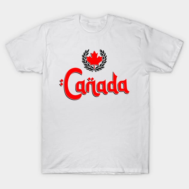 Canada soccer fans tshirt T-Shirt by Barotel34